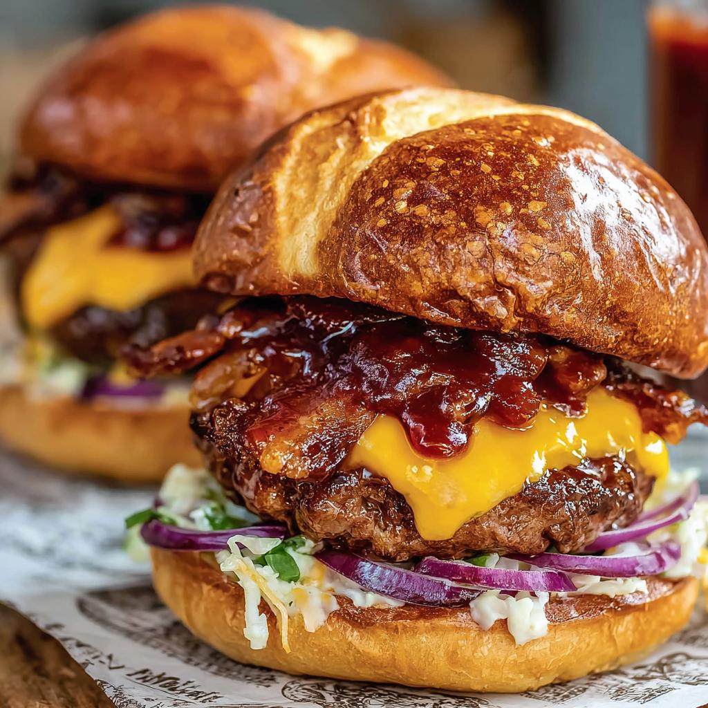 BBQ Burgers step photo