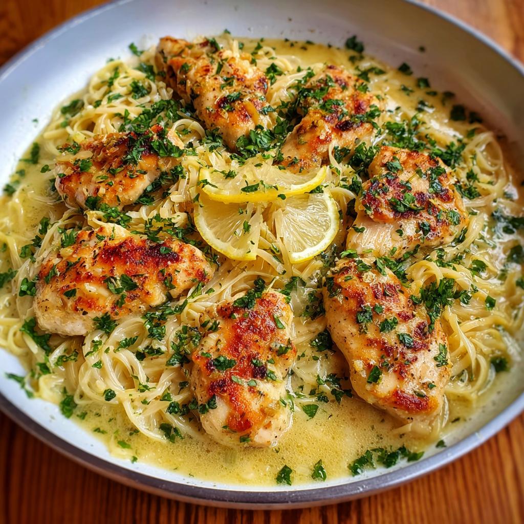 Chicken Scampi step photo