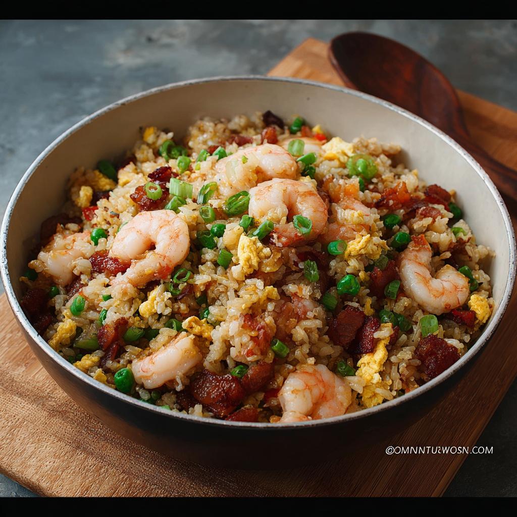 Yang Zhou Fried Rice step photo