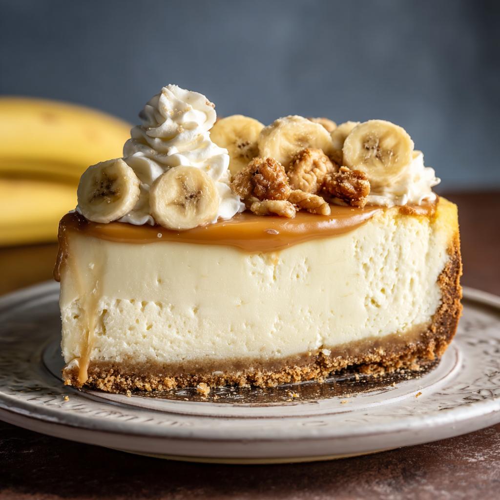 Banana Cheesecake step photo