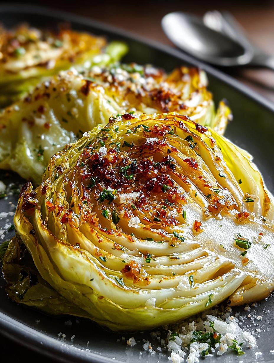 Roasted Cabbage step photo