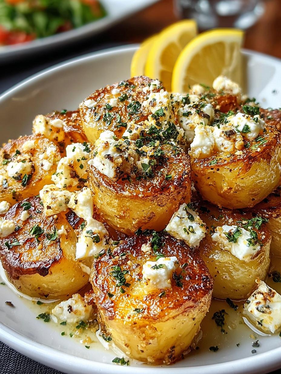 Baked Feta Potatoes with Lemon step photo