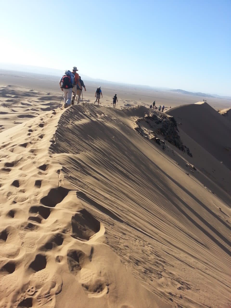 Guided Draa Desert trek and Mount Toubkal climbing adventure in Morocco