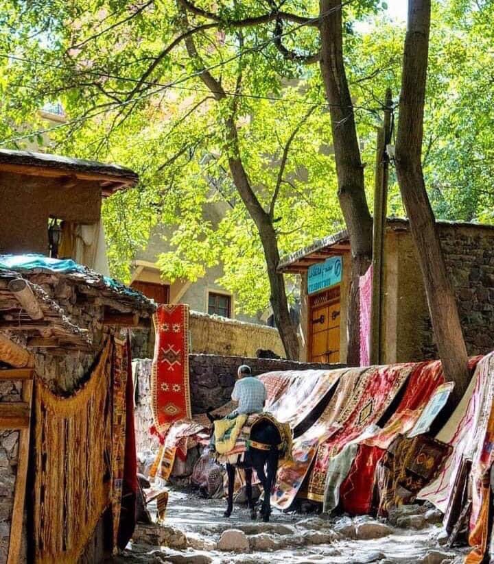 High Atlas scenery on the four-day Mount Toubkal trek