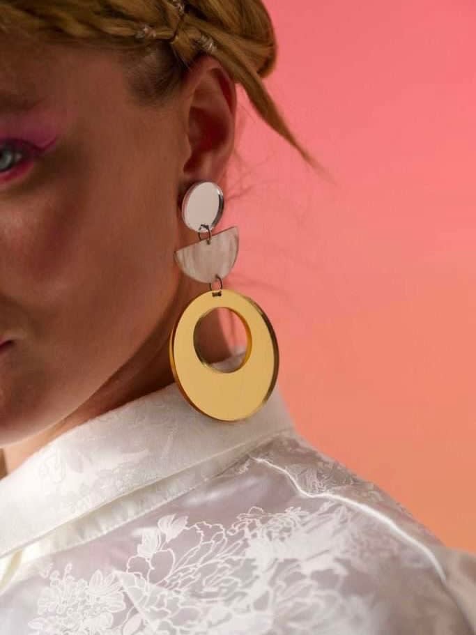 Boucles d'oreilles Glam Shapes