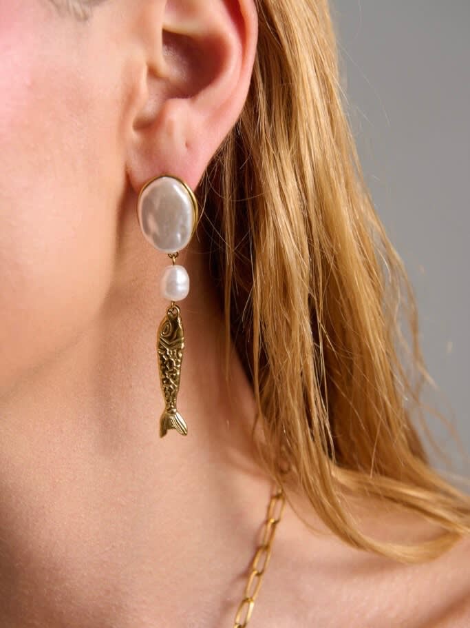 Boucles d'oreilles Maréa Gold