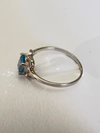 Bague argent topaze naturelle Unique 4