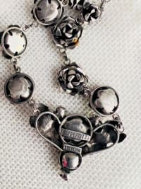 Collier de roses argent Fratelli Peruzzi 2