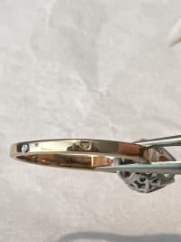 Bague solitaire or 18 carats diamant 3