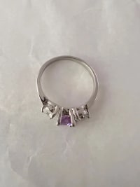 Bague Améthyste et Topaze 2