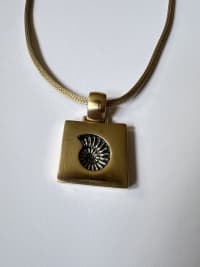 Collier amonite Pierre Lang 2