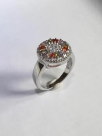 Bague tutti frutti argent 925 1