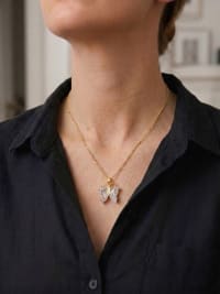 Pendentif Diamant Papillon Édition limitée doré 2