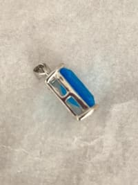 Pendentif Saphir bleu Édition limitée 3