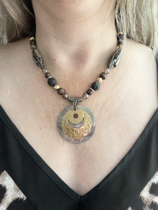 Collier nacre Vintage Coldwatter Creek