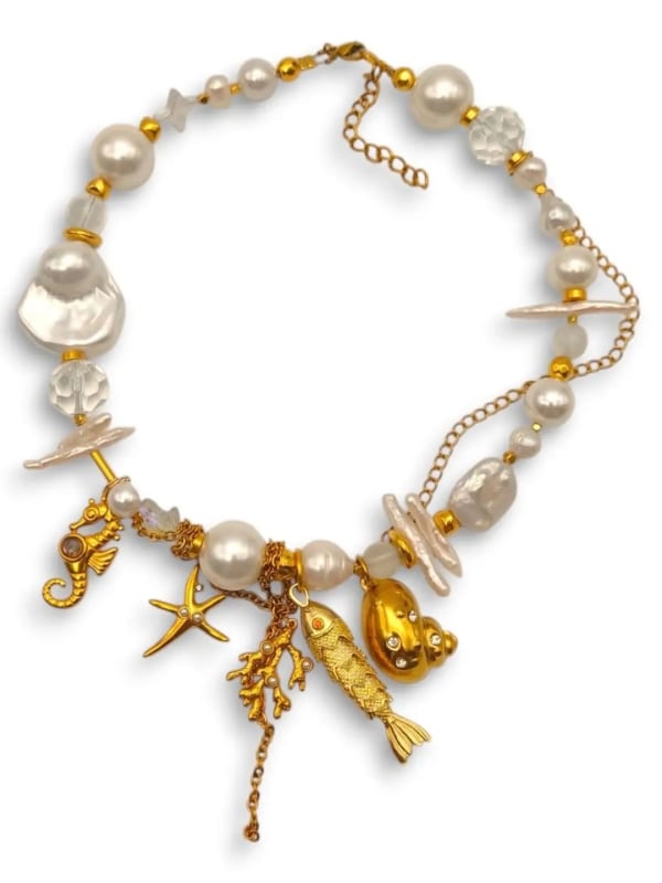 Collier perles des Cyclades