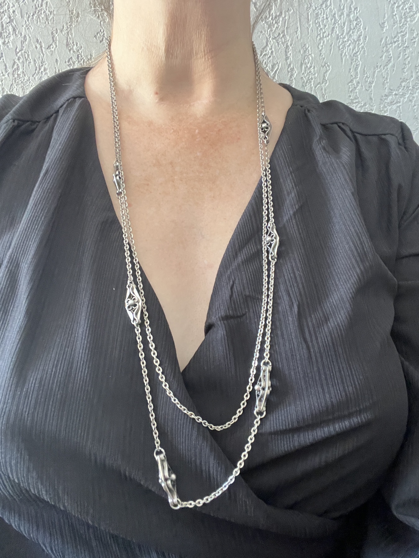 Collier sautoir Art Nouveau