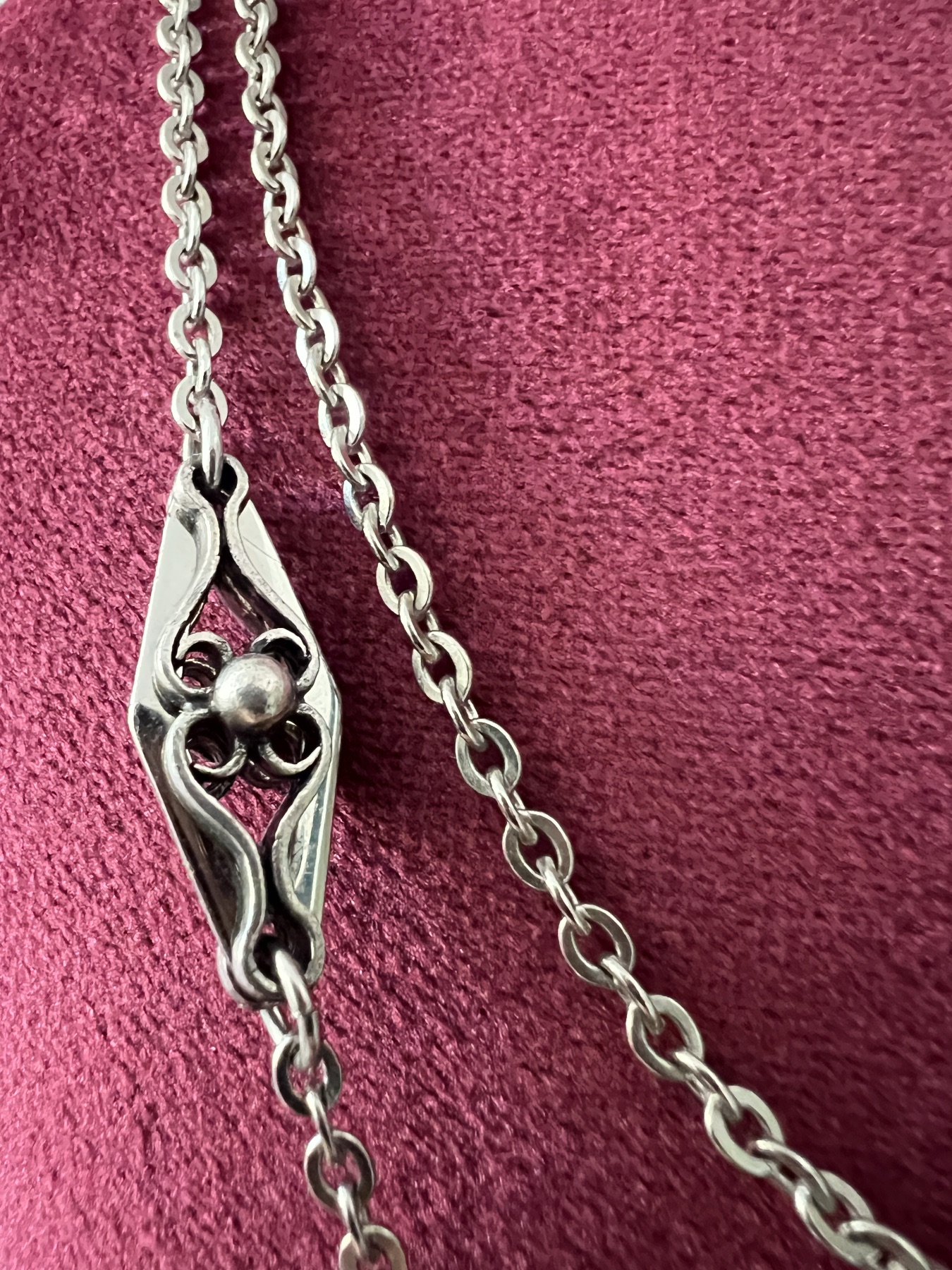 Collier sautoir Art Nouveau  2