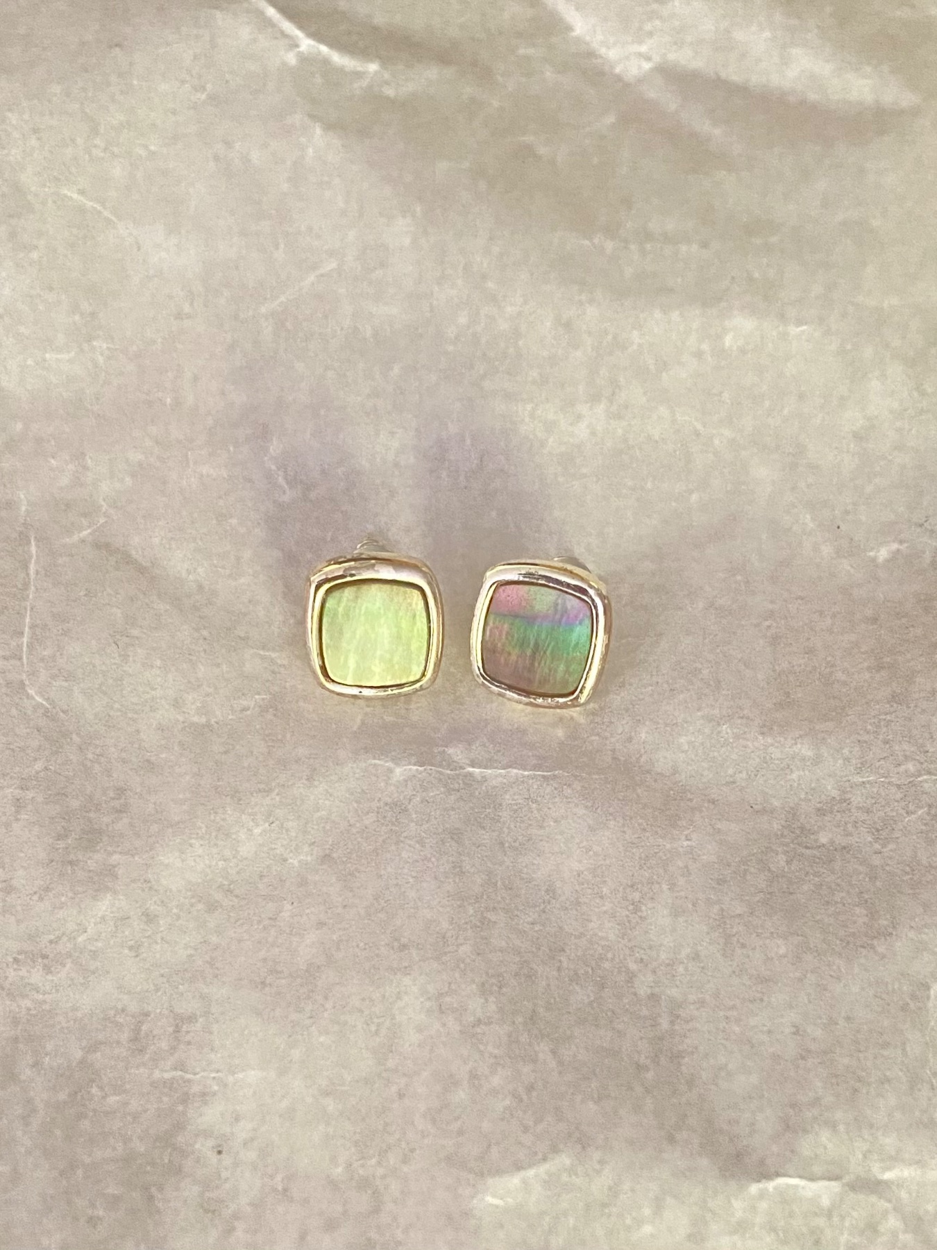 Boucles d'oreilles Monet Nacre 