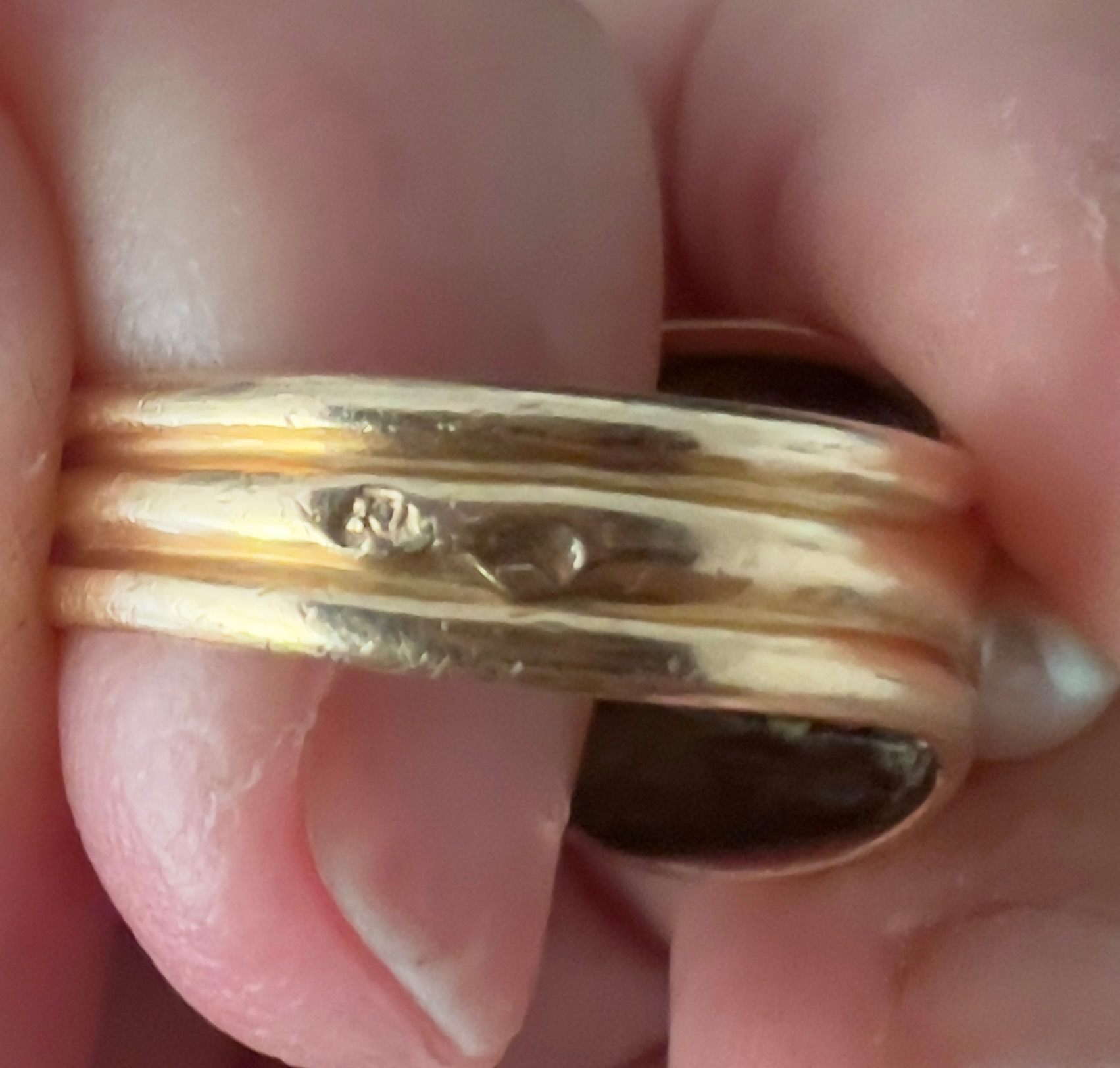 Bague sculpturale or Vintage  4