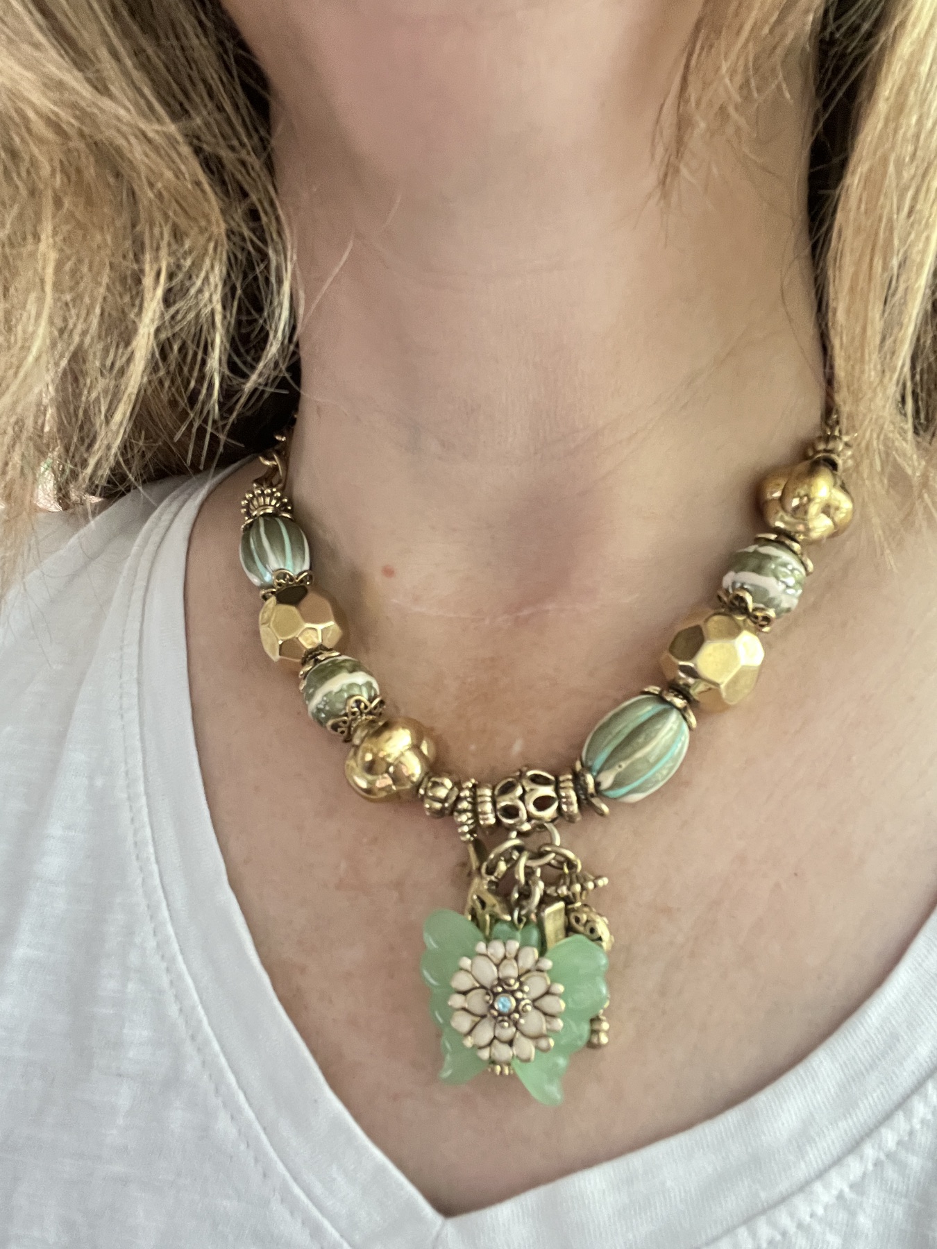 Collier papillon Les Gens du Sud  2