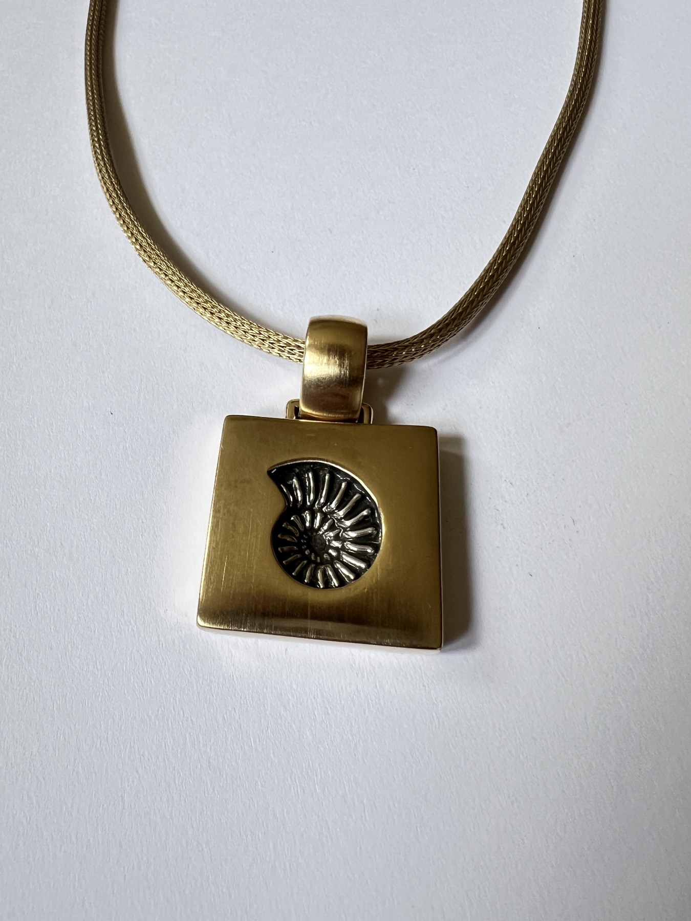 Collier amonite Pierre Lang  2