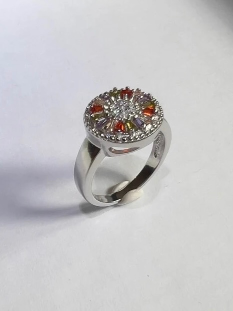 Bague tutti frutti argent 925