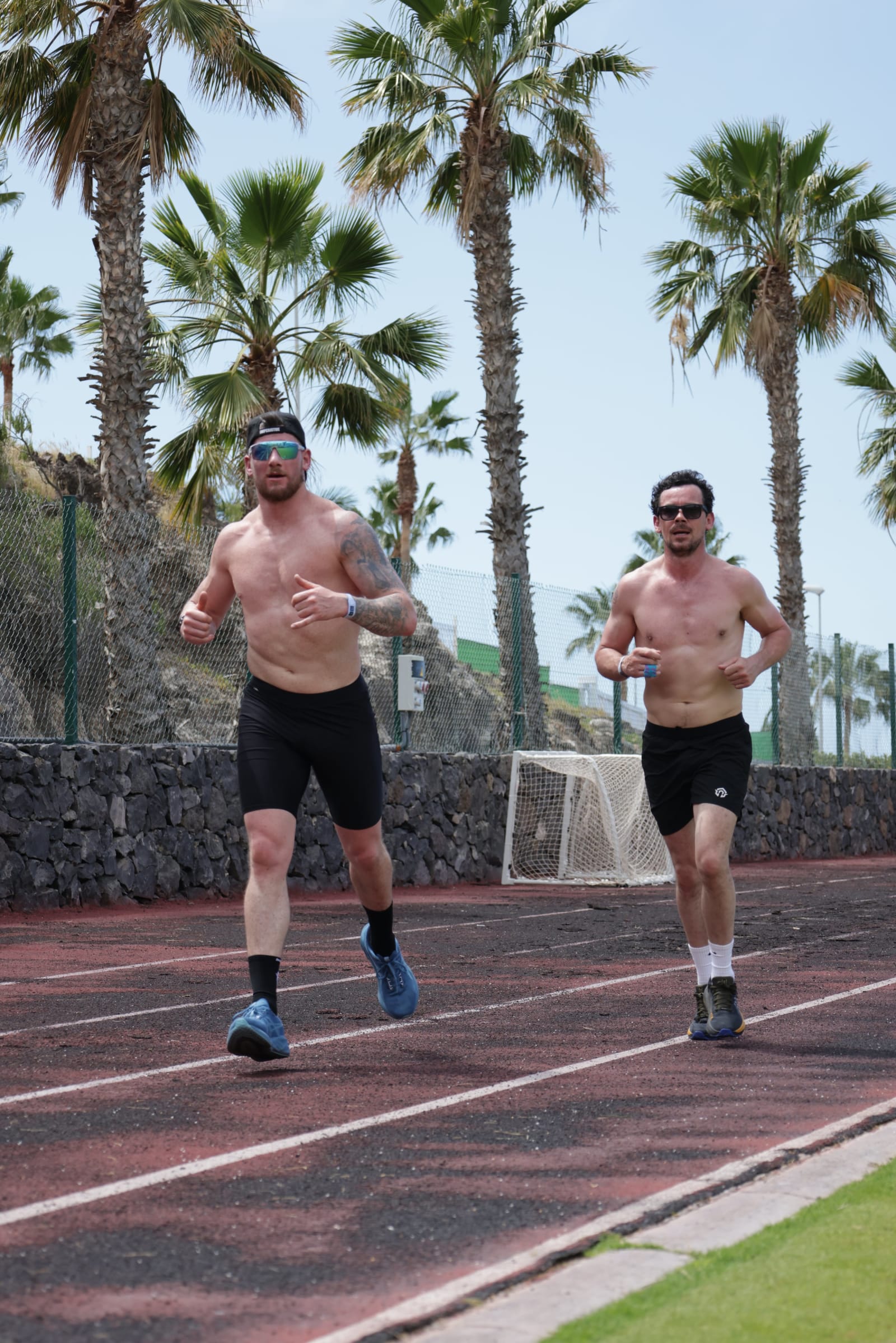 Tenerife camp — finish line
