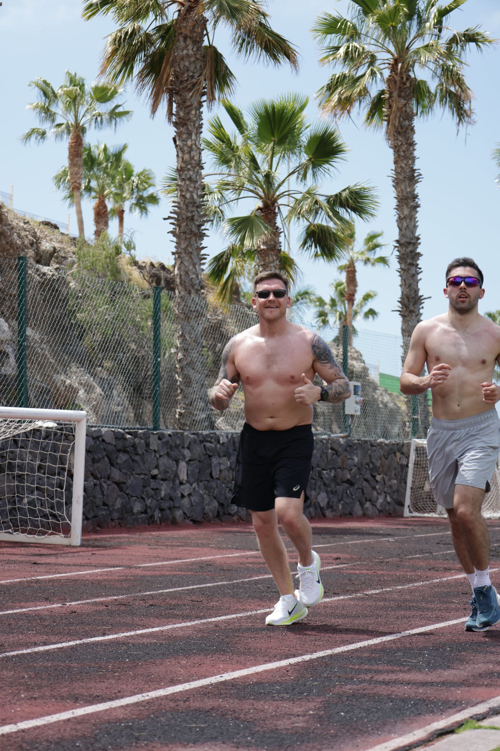 Tenerife camp — coastal village