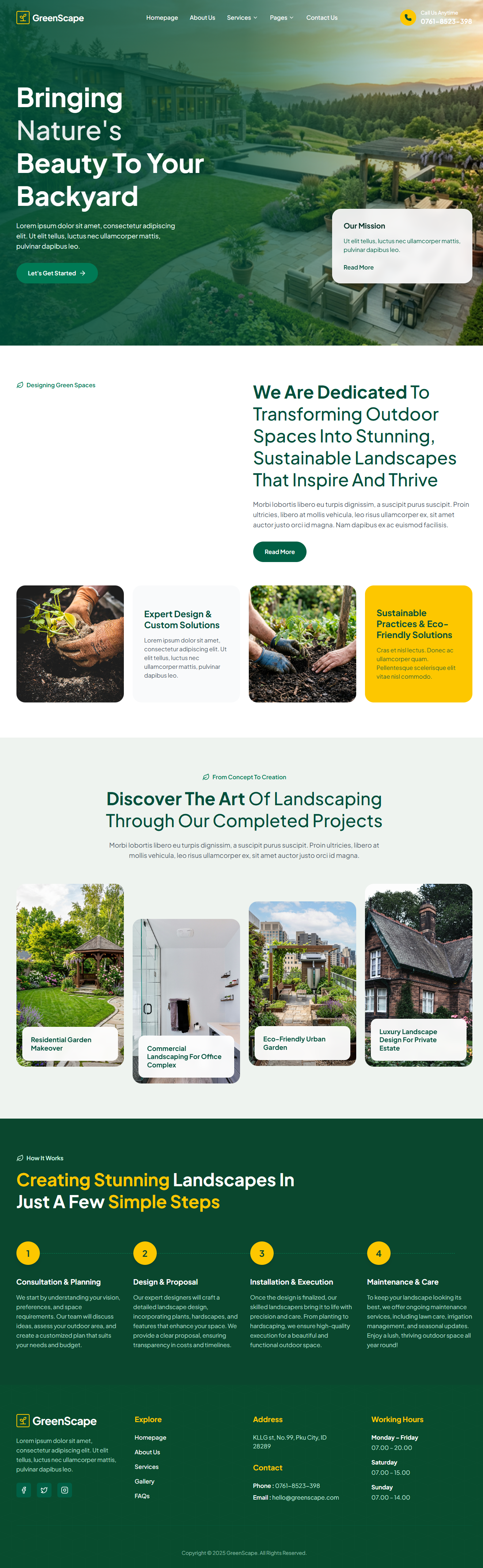 Landscaping & Lawn Preview