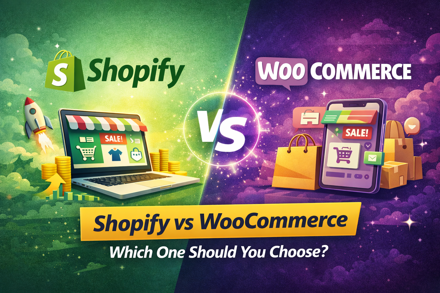Shopify vs WooCommerce: Which One Should You Choose?