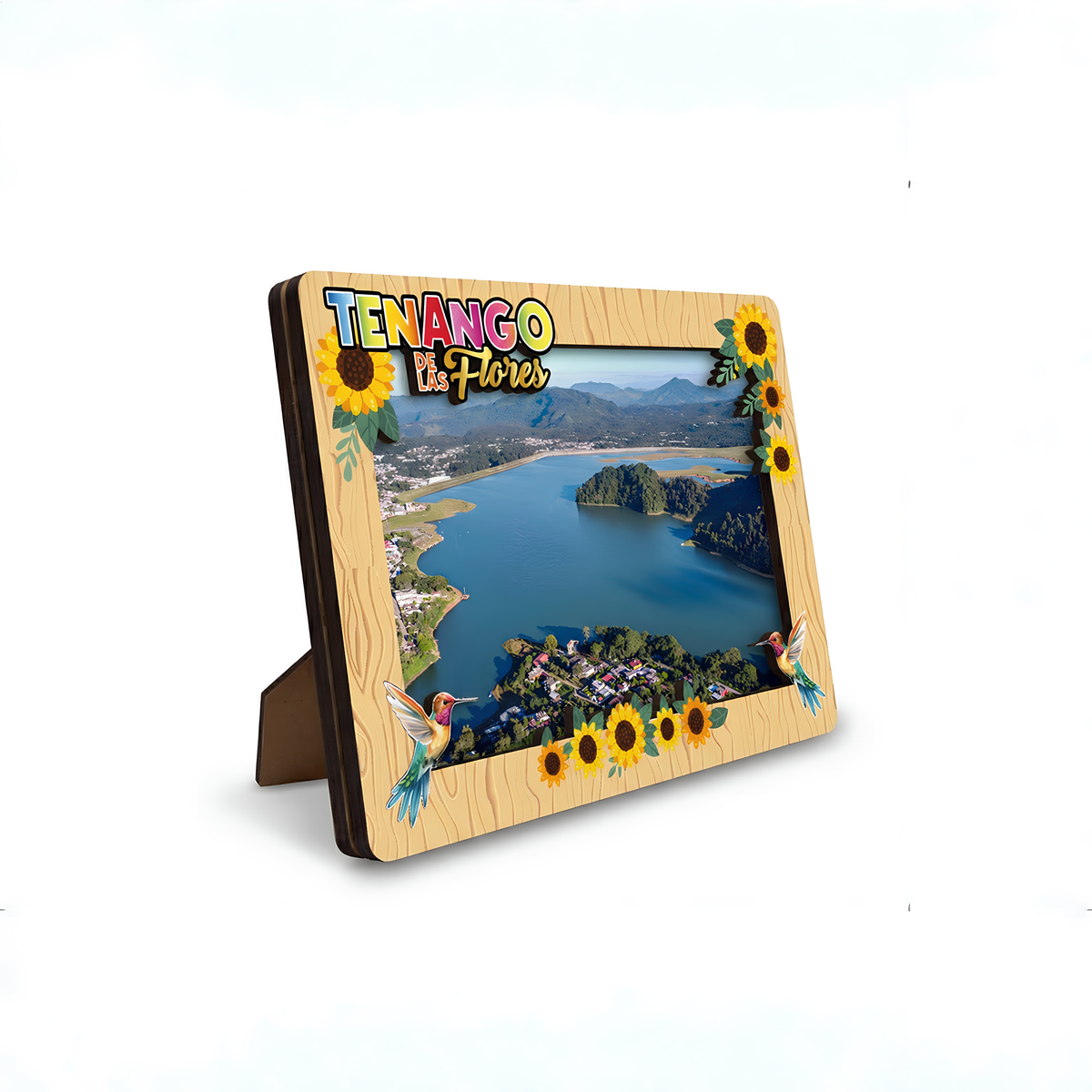 Portarretratos MDF souvenir corte láser AXKAN