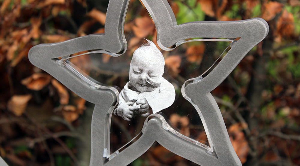 gedenksteentje babygraf