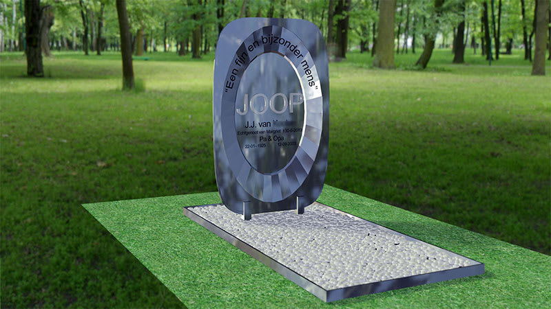 3d ontwerp gedenkteken Joop