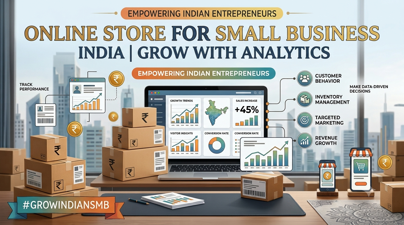 Online Store for Small Business India | Grow With Analytics