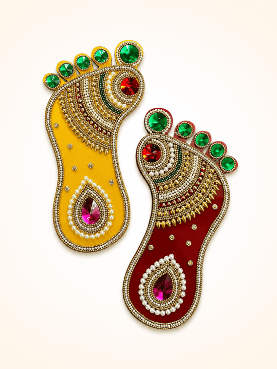 Laxmi Charan 8 inch ( Single set )
