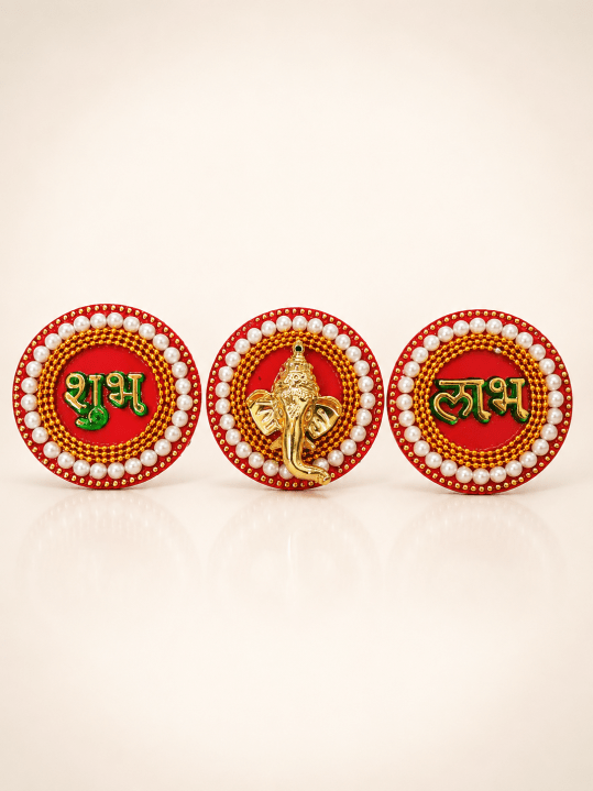 Ganesha Circle Shubh Labh | 3 inch