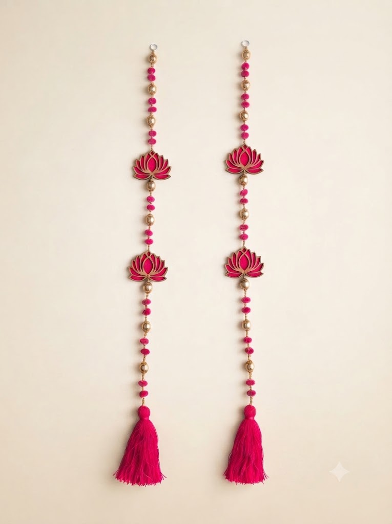 Hanging Lotus Latkan | 5 Feet 