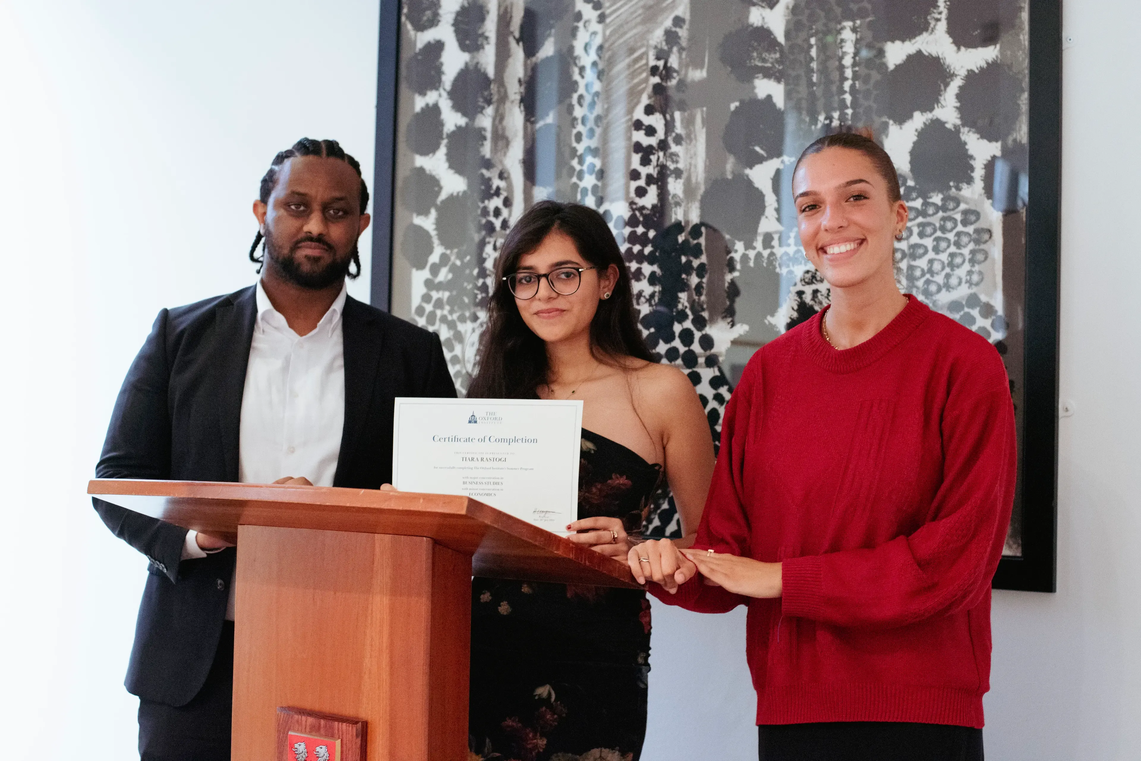 Oxford Summer Program alumni success story—former participant now excelling at university or in their career, sharing inspiration with new students.