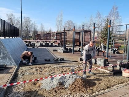 Территорию возле скейт-парка в Центральном парке приведут в порядок до конца апреля