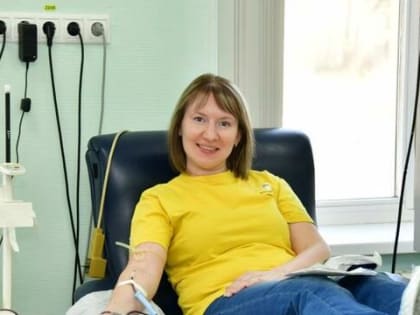 Сызранские нефтяники пришли на пункт переливания крови