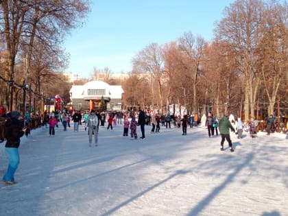 Катки Самары восстанавливают после дождей