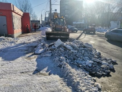 (фото) В Тольятти начались работы по предотвращению весеннего паводка