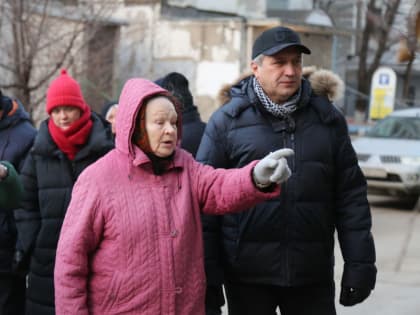 Временный глава города провел встречу с жителями