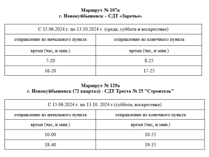 Изменение расписания 107к и 129а маршрутов!!!