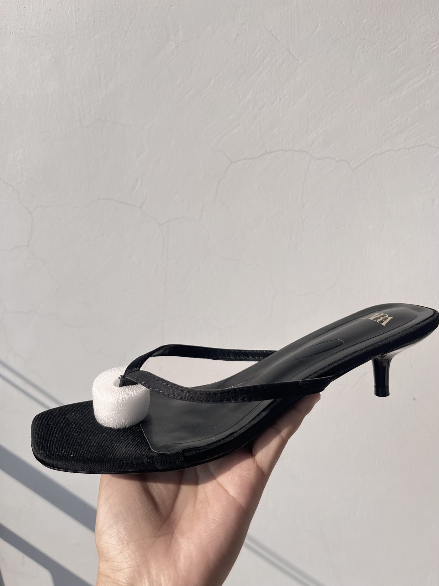 Zara kitten sandals