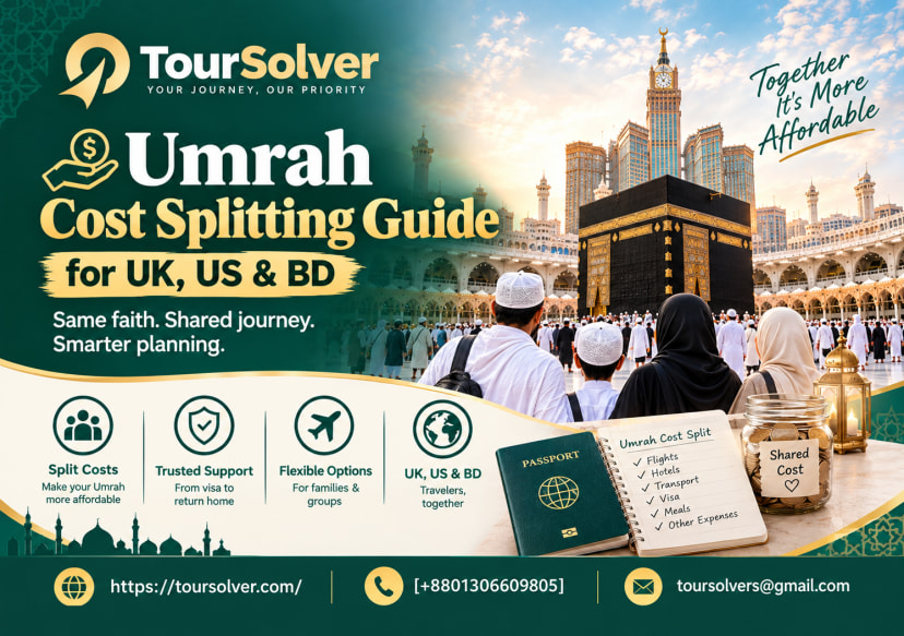 Cost Splitting for Reunion Umrah: GBP, USD, and BDT Across UK, US, and Bangladesh Family