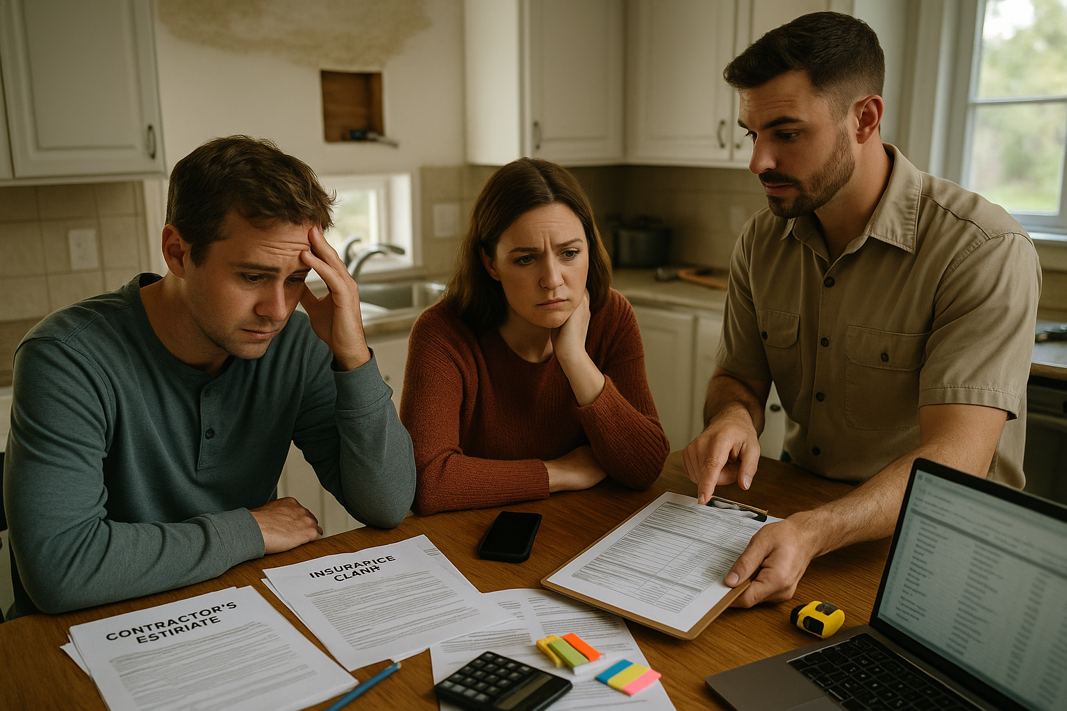 Why Your Contractor’s Bid Is Higher Than the Insurance Estimate (and What to Do Next)