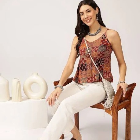 Sleeveless Crop Top
