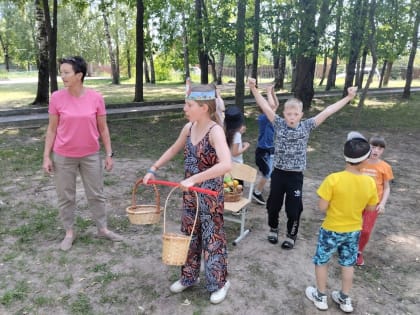 В «Солнышке» прошли «Загадочные старты»